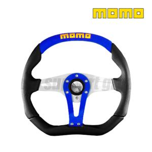 MOMO（モモ） ステアリング ハンドル MOD.07(LEATHER) ブラックレザー