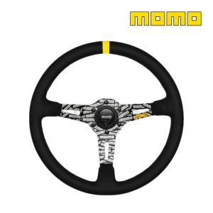 MOMO（モモ） ステアリング ハンドル MOD.07(LEATHER) ブラックレザー