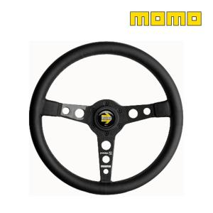 MOMO（モモ） ステアリング ハンドル MOD.07(LEATHER) ブラックレザー