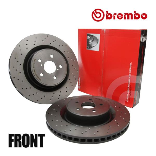 brembo ブレンボ エクストラブレーキローター フロント 左右セット MINI R56 ME14...