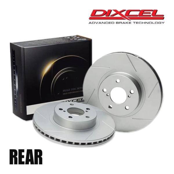 制動力UPで安全性向上 DIXCEL ディクセル ブレーキローター SD リア 左右 BMW E46...