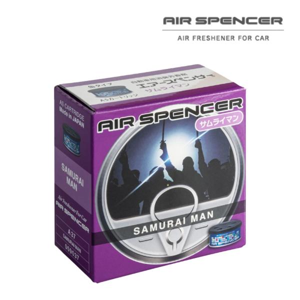 栄光社 車の芳香剤 エアースペンサー 缶タイプ サムライマン A37 10個セット ニッサン GT-...
