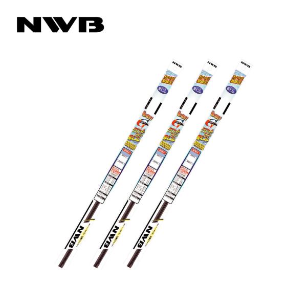 NWB ワイパー替えゴム 3本 セルボモード CN21S/CN22S/CN31S/CN32S/CP2...