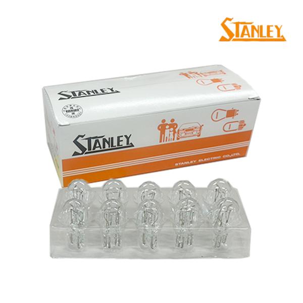 STANLEY スタンレー電気 自動車用ライト ハロゲンバルブ 10個入 W21/5W 12066 ...