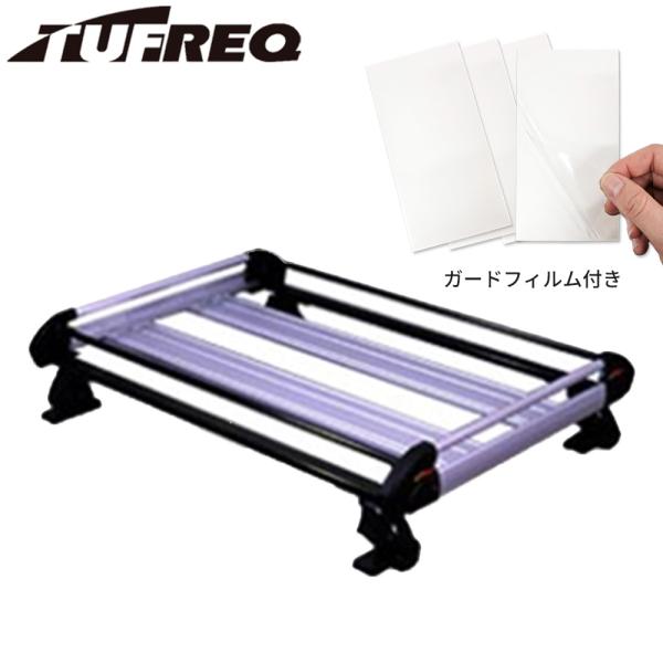 TUFREQ タフレック ルーフキャリア ルーフラック H+シリーズ 4本脚 ワゴンRソリオ MA3...