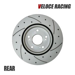 V36スカイラインドリルドスリット ローター リア用 リア スリットローター スカイライン V36 (セダン) 6本スリット加工