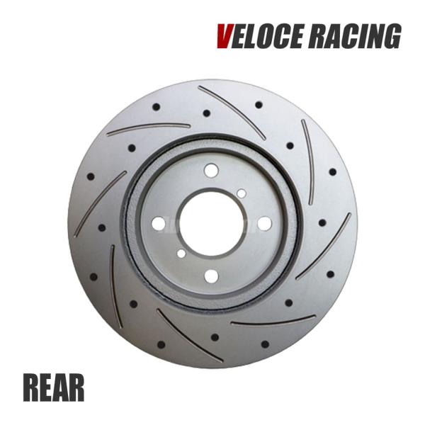 VELOCE ヴェローチェ ブレーキローター CS8D2 リア 左右セット MITSUBISHI ミ...