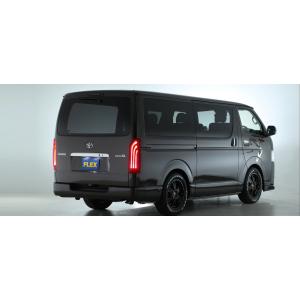フレックス ハイエース4型 FLEXオリジナル LEDテールランプ「煌(きらめき)」RED【車両情報必須】