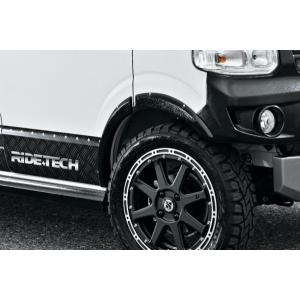 RIDE+TECH エブリイDA17 オーバーフェンダーとフェイクリベット