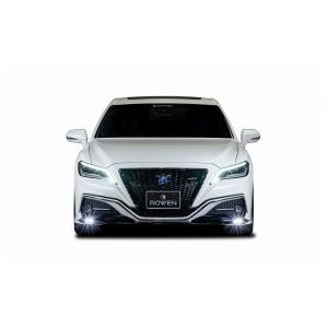 220クラウンRS フロントリップ　スポイラー　エアロワークス エアロワークス クラウン 220系 RS カーボンリップスポイラー FS 左右