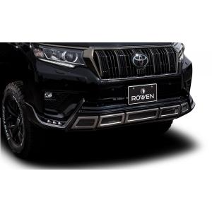 TRD│フロントスポイラー(LED付き)｜150 プラド 後期｜202 ブラック TRD ティーアールディー ランドクルーザープラド 150 後期