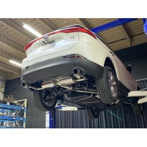 80系ハリアー マフラーカッターステンレスSUS304真円100φ左右2個セット