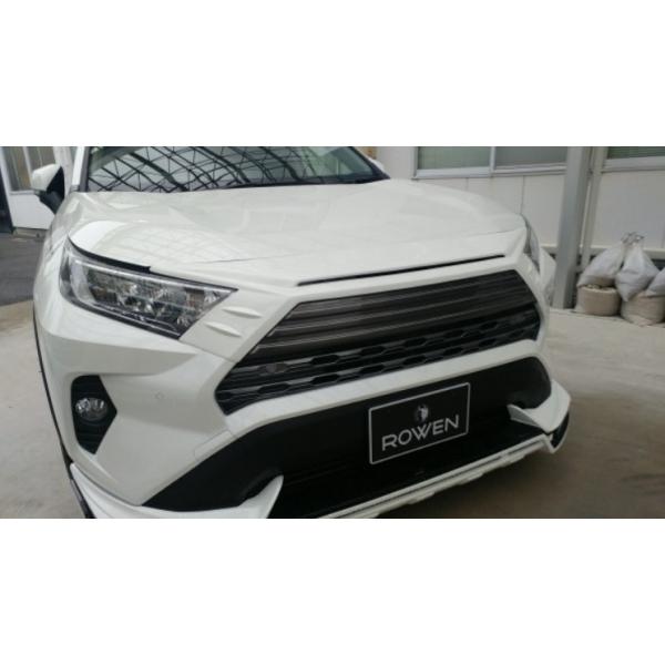 ロウェン RAV4 MXAA/AXAH54 G/X マークレスグリル ABS 素地