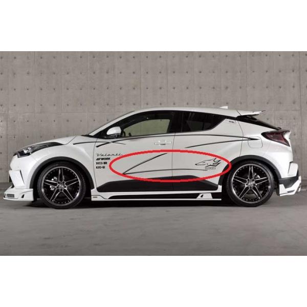 ロウェン C-HR ZYX11/NGX10/NGX50 ピンストライプ (下) ブラック