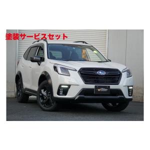 当社塗装品 ロードハウス フォレスター SJ5 KADDISエアロボンネット