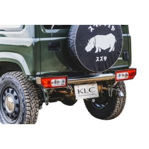 ジムニー JB64 トラディショナルバンパー リア 鏡面 ステンレス製 KLC KLC ジムニー JB64W 1〜3型 トラディショナルバンパー リア 鏡面