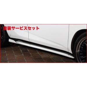 ティーアールディー レクサス NX 10系 後期 サイドスカート 素地 (未