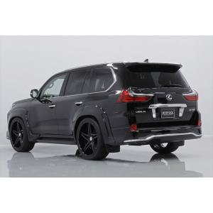 送料無料 LEXUS LX570 URJ201 純VIP EXE MODELLISTAエアロ用 リアワイドフェンダー (2pieces 50mmワイド ／10ｍｍダウン)