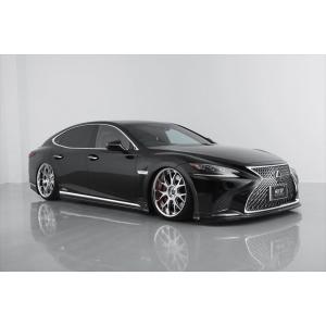 【塗装済】LS500前期レクソンEXCLUSIVEフロントリップスポイラー LEXON LS 500/500h 前期フロントリップスポイラー（カーボン） | Az-style