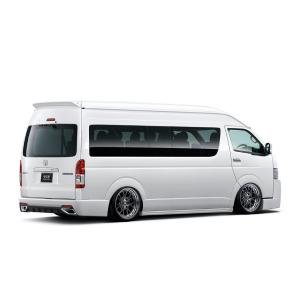TSDスタイル(T-STYLE) 4本出しマフラー 200系ハイエース 2.0Lガソリン