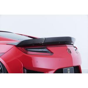 エイムゲイン NSX NC1 AIMGAIN SPORT リアデッキスポイラー D CFRP ツヤ有りクリア/綾織