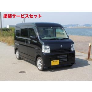 Tパーツ エブリイバン DA17V ハーフエアロ3点セット 無塗装 : オート