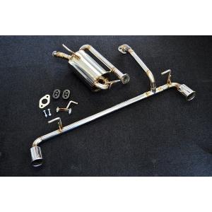 スリーキャッツ ZRR70W 70ヴォクシー 100Φ真円 直管 ストレート