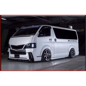 SADカスタム ハイエース 200系 4型 ワイドボディ AGENT リアバンパー