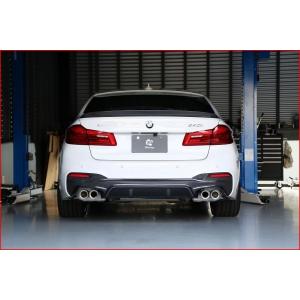 当社塗装品 3D デザイン BMW 5series G30 M-Sport リアディフューザー 
