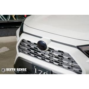 シックスセンス RAV4 50 テールランプカバー スモーク 左右セット