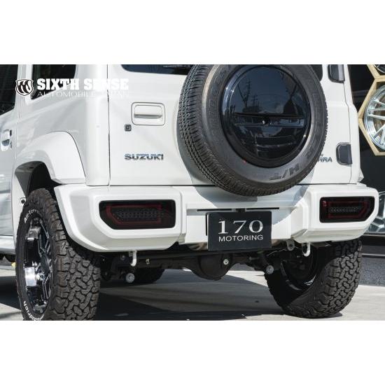 シックスセンス ジムニー JB64JB74シエラノマド テールランプカバー スモーク