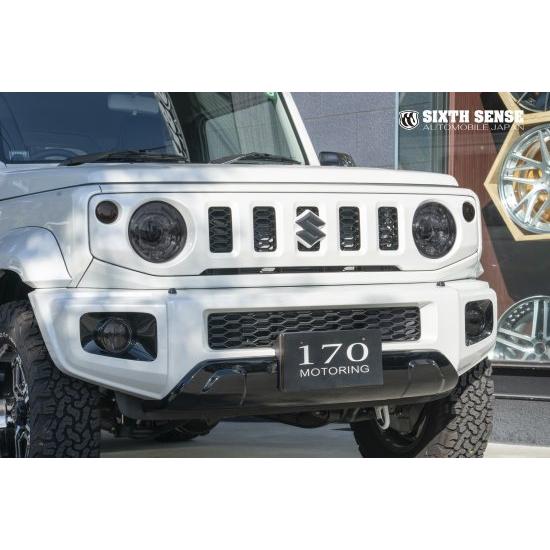 シックスセンス ジムニー JB64 JB74シエラノマドヘッドライトカバー スモーク