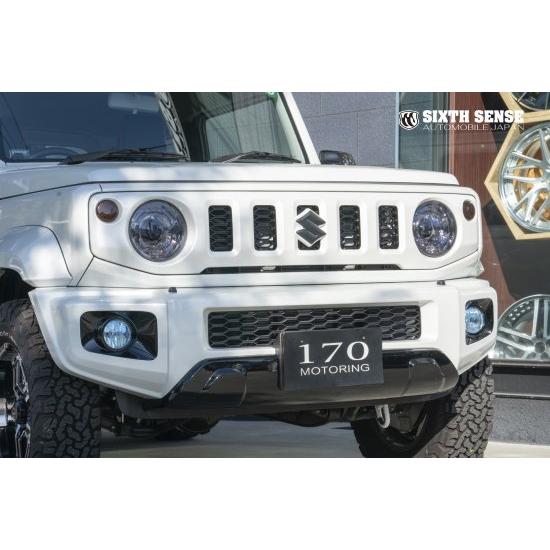 シックスセンス ジムニー JB64JB74シエラノマド フォグランプカバー ブルー