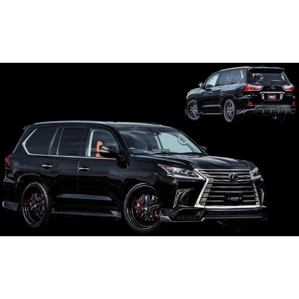 クライメイト LEXUS LX570 AERO KIT （F:ハーフ R：ハーフ） LED付