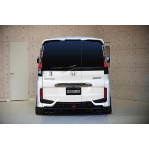 ステップワゴン スパーダ RK5/6 左右4本出しマフラー タイプ7テール