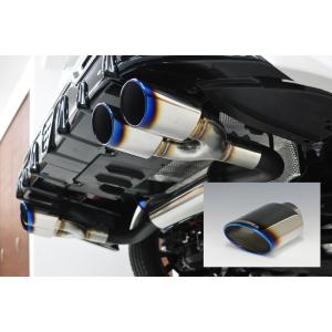 ノブレッセ プリウス 30 左右4本出しマフラー タイプ8 ハーフステン