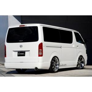 ボクシースタイル ハイエース 200系 標準ボディ リアフラットバンパー
