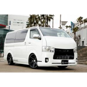 モデリスタ ハイエース 200 ワイド Version フロントスポイラー 塗装済