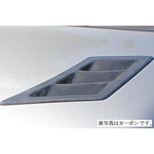 ガレージベリー アルトワークス/RS HA36S/HA36V ボンネットダクト FRP製+レインガード FRP製