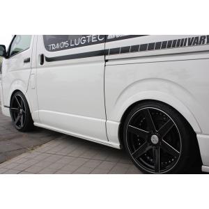 ハイエースフェンダートリム ガレージベリー Vary」200系ハイエース用ローフォルムフェンダートリム