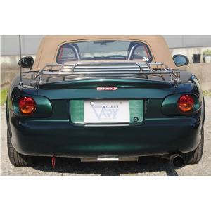 ロードスター NB テールランプベゼル左右セット（※ワンオフ加工済） ガレージベリー ロードスター NB 後期 ノスタルジックテール左右 FRP製