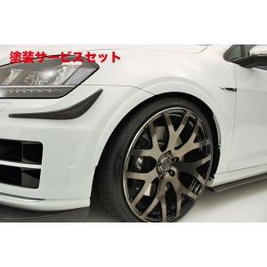 ガレージベリー VW GOLF ゴルフ 7 R ローダウンフェンダートリム