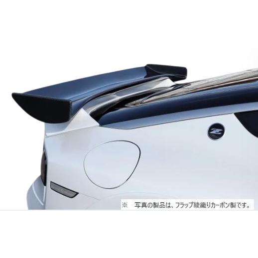 ガレージベリー RZ34 GTゲートウイング 平織りカーボン製【個人宅発送不可】