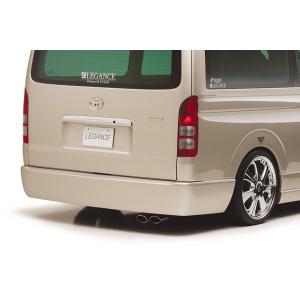 レガンス ハイエース 200系 1-4型 ワイドボディ リアバンパー LED