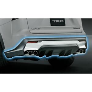 NX TRD スポーツマフラー& リヤディフューザー 塗装済 レクサス純正 