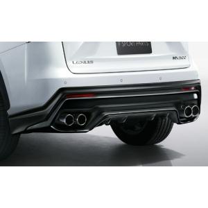 ティーアールディー レクサス NX300h 10系 後期 リアディフューザー