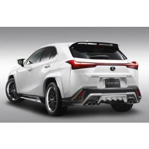 超人気新品売れ筋 レクサス Ux250h Ux0 F Sport 10系 リアディフューザー 塗装済 ソニッククォーツ 085 正規通販短 納期
