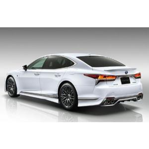 Ls ティーアールディー Lexus レクサス Ls500 ティーアールディー レクサス リアディフューザー スポーツマフラー 50 50系 Ls500 リアディフューザー スポーツマフラー Black Edition 黒塗装 Autovillage オートヴィレッジ 春先取りの