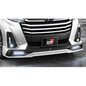 TRD 【TRD/ティーアールディー】 GRフロントスポイラー(LED付) 素地