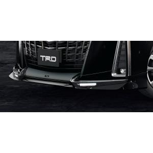 アルファード 30系 TRD フロントスポイラー LED付 塗装済み